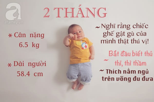 12 bức ảnh cực yêu ghi lại cột mốc trong năm đầu đời của bé 16