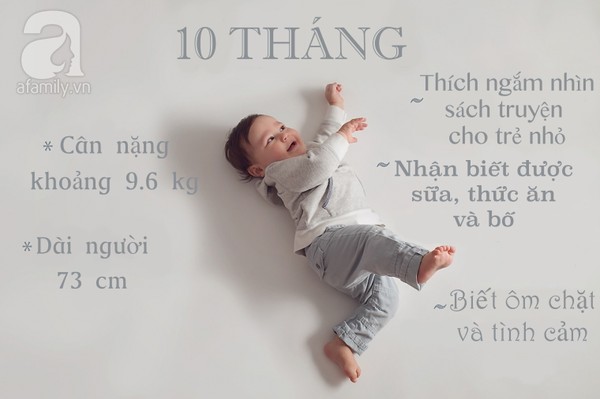 12 bức ảnh cực yêu ghi lại cột mốc trong năm đầu đời của bé 24