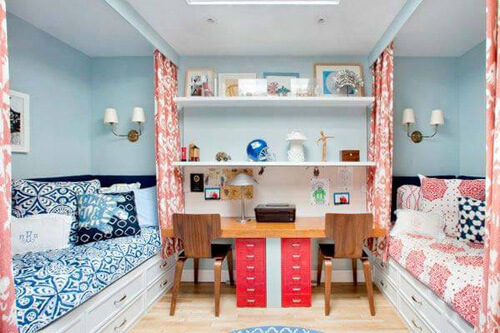 20 cách trang trí phòng ngủ cực đẹp cho hoàng tử tí hon và công chúa nhỏ ở chung phòng 36