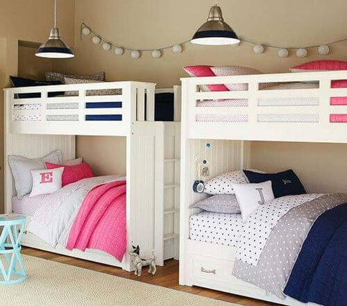 20 cách trang trí phòng ngủ cực đẹp cho hoàng tử tí hon và công chúa nhỏ ở chung phòng 31