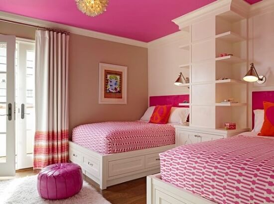20 cách trang trí phòng ngủ đáng yêu dành cho nhà có hai cô công chúa 27