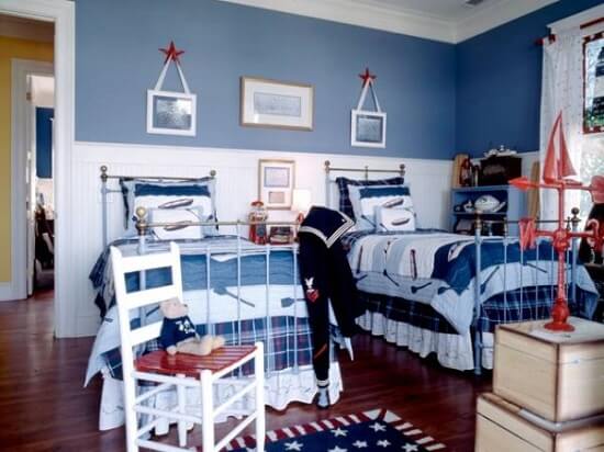 20 mẫu phòng ngủ cá tính dành cho nhà có hai hoàng tử nhí 38