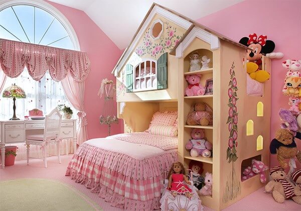 20 mẫu phòng ngủ dành cho bé gái "xinh ơi là xinh" vừa dễ bài trí vừa hợp túi tiền của các mẹ 24