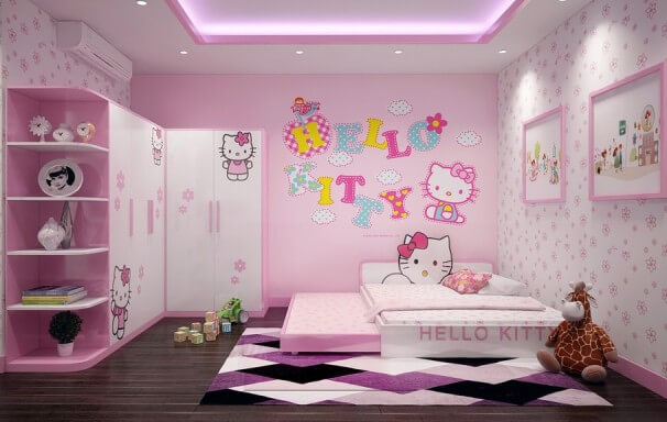 20 mẫu phòng ngủ dành cho bé gái "xinh ơi là xinh" vừa dễ bài trí vừa hợp túi tiền của các mẹ 32