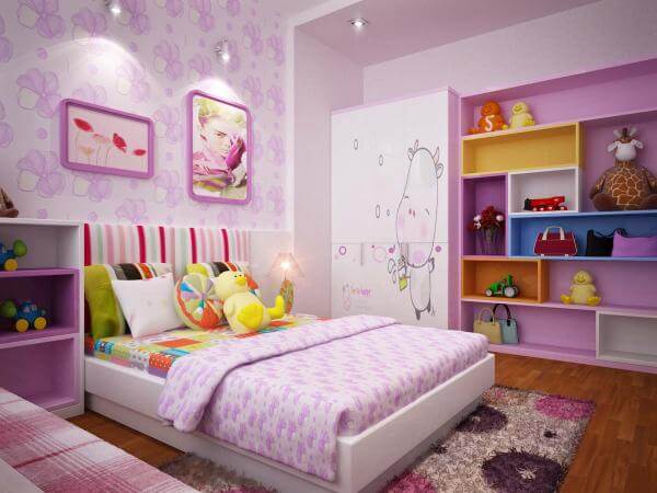 20 mẫu phòng ngủ dành cho bé gái "xinh ơi là xinh" vừa dễ bài trí vừa hợp túi tiền của các mẹ 31