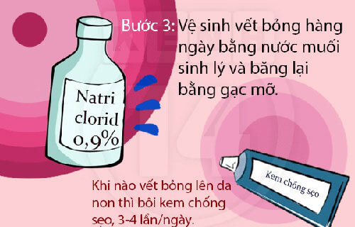 4 bước đơn giản giúp bạn ngừa sẹo khi bị bỏng pô xe máy 7