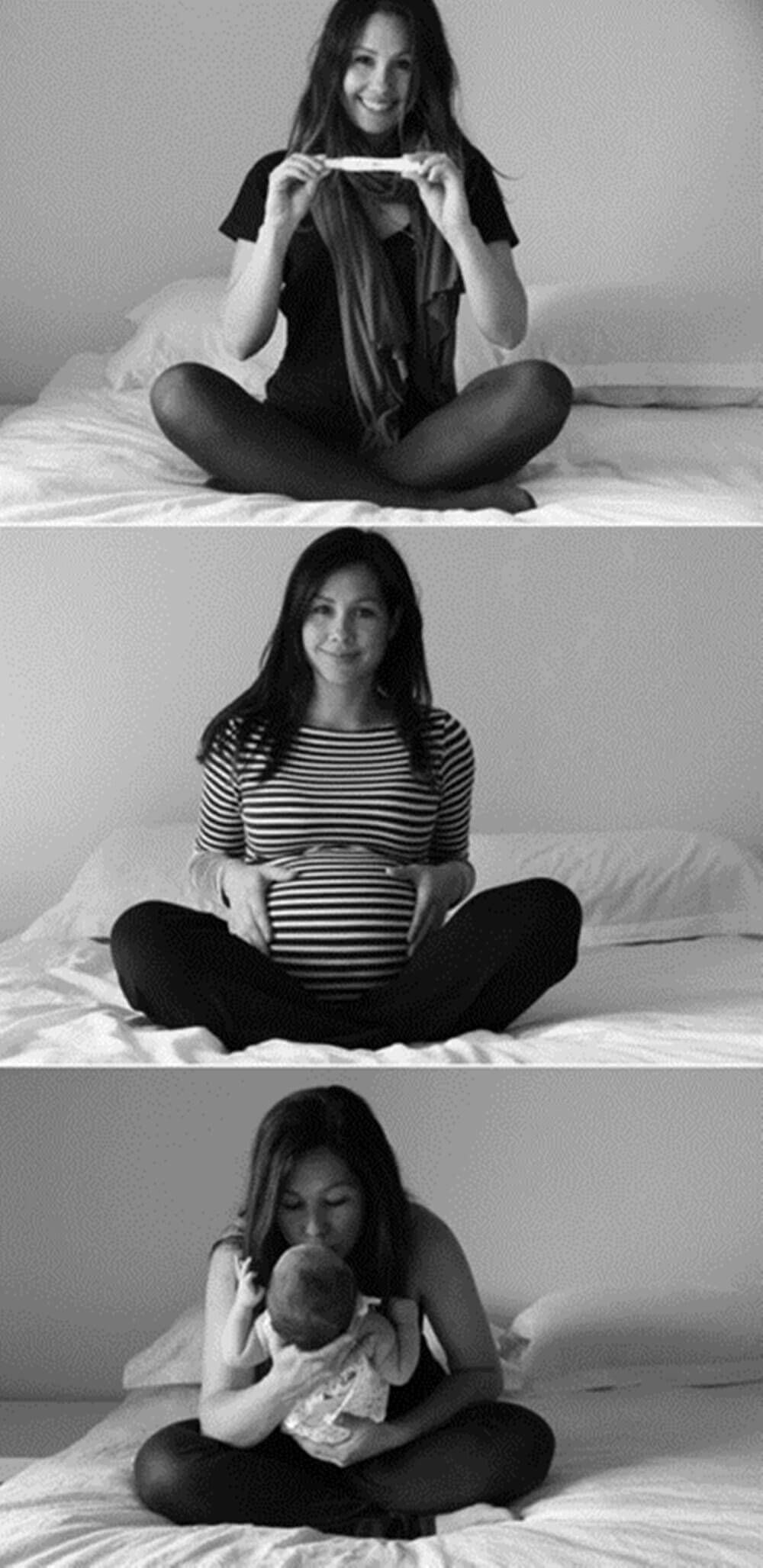 5 ý tưởng chụp ảnh hành trình mang thai độc đáo cho mẹ bầu 31