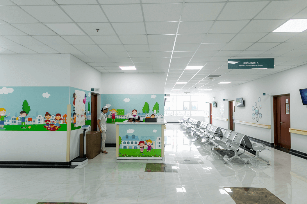 Bệnh viện Nhi đồng Thành phố xinh xắn như trường mầm non 44