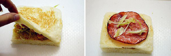 Cách làm bánh sandwich kẹp cho bé thích mê 23