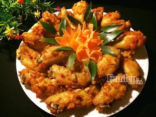 Cánh gà chiên tỏi ớt thơm nức căn bếp nhỏ 22