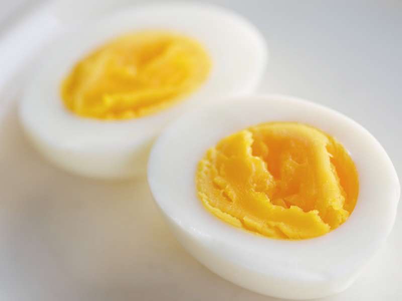 chế độ ăn kiêng với trứng luộc
