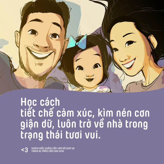 Chồng làm được những điều này, vợ không mắc trầm cảm sau sinh 19