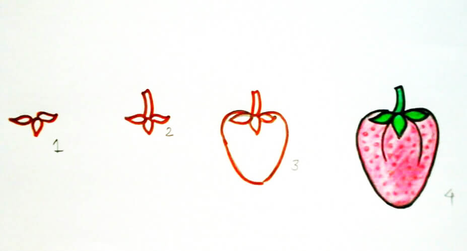 Dạy bé vẽ trái cây bằng cách cực kỳ đơn giản 15