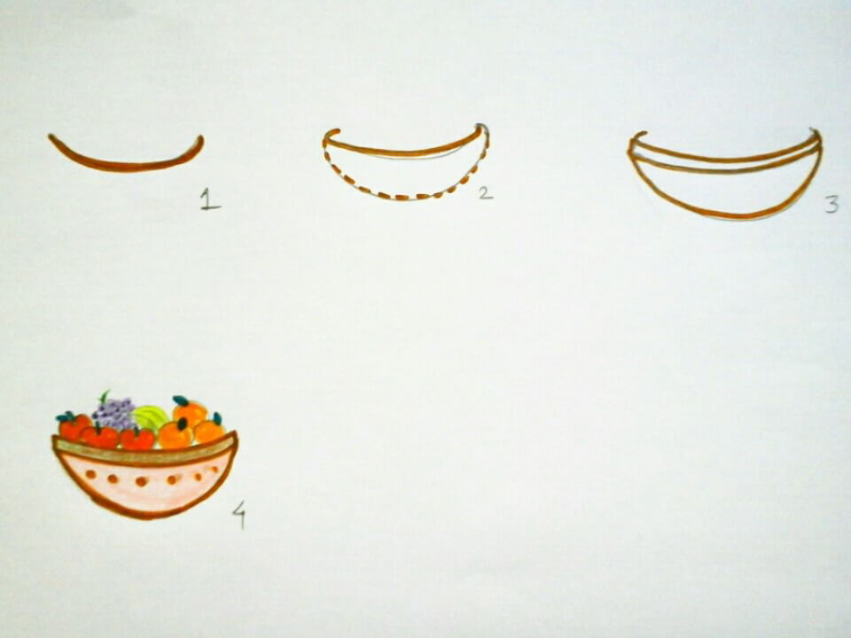 Dạy bé vẽ trái cây bằng cách cực kỳ đơn giản 21