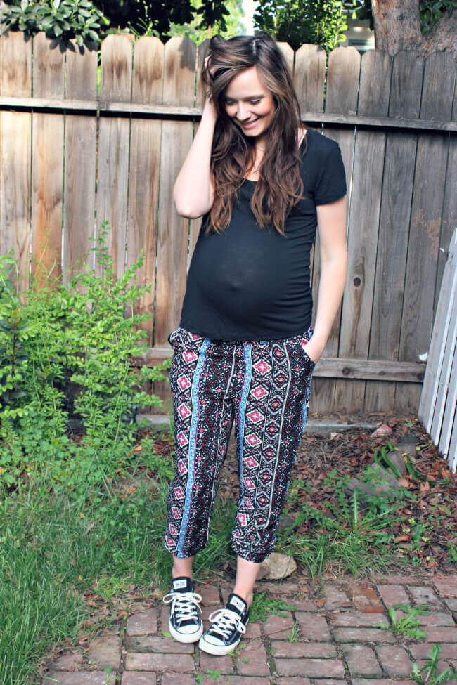 Để mặc đẹp và thoải mái trong thai kỳ bầu nên nhớ những nguyên tắc này 34