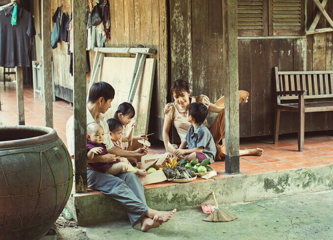 Gia đình Lý Hải - Minh Hà hóa nông dân thứ thiệt 25