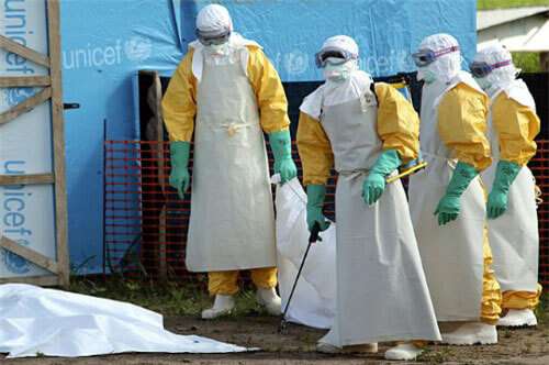 phòng tránh dịch ebola