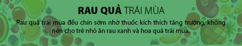 Infographic: Top những thực phẩm khiến bé dậy thì sớm nên tránh 15