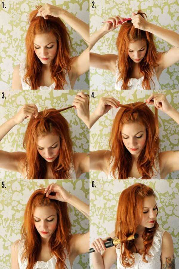 Làm điệu cho tóc bằng những bước rất đơn giản ai cũng có thể tự làm 24