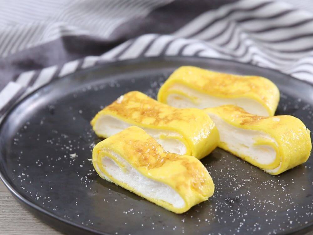 Mẹo khéo làm món trứng cuộn 2 lớp trắng vàng đẹp mắt cho bé ngon cơm 16