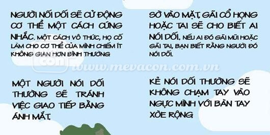 Những biểu hiện của người nói dối, nhìn vào biết ngay 16