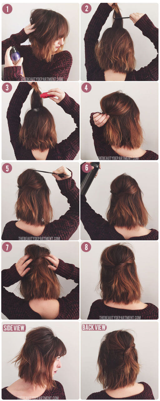 Những kiểu tóc giúp bạn trông điệu đà và quyến rũ hơn nhưng chỉ vài mất phút để thực hiện 18