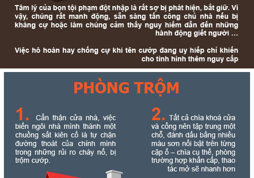 Những kỹ năng cần thiết để tự vệ khi có trộm cướp lẻn vào nhà 16