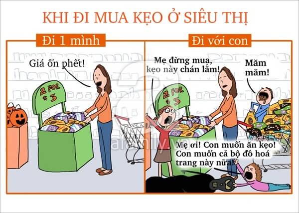 Thay đổi khi làm mẹ