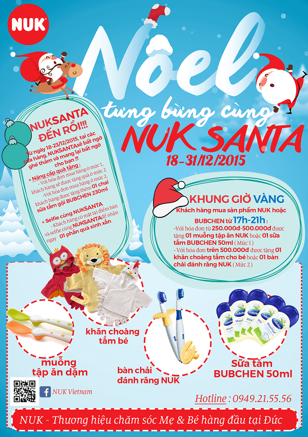 NOEL tưng bừng cùng NUK Santa 7