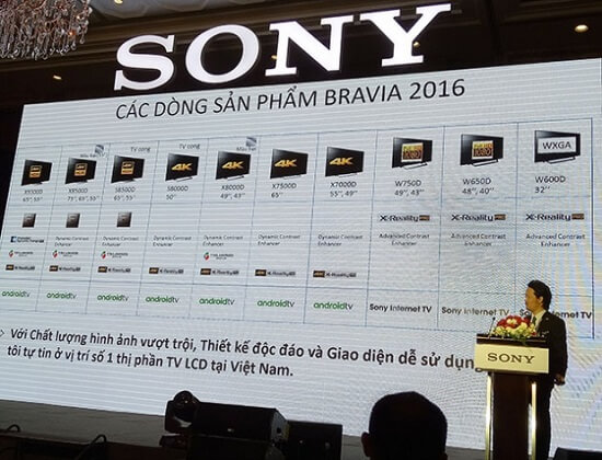 Sony ra mắt dòng TV BRAVIA 4K HDR mới nhất tại Việt Nam 5