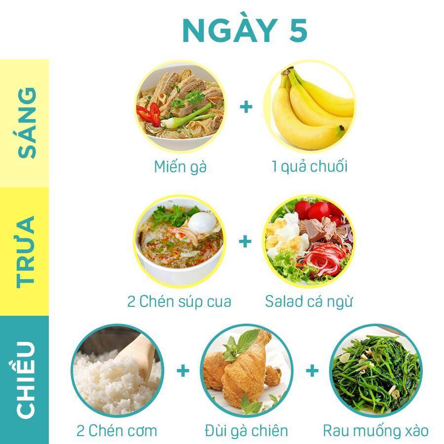 Thực đơn 7 ngày cho người gầy tăng cân vèo vèo 17