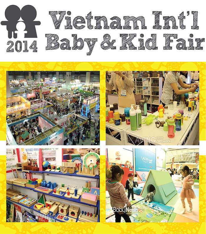 Triển lãm Quốc tế Sản phẩm & dịch vụ cao cấp cho bà mẹ và trẻ em – Vietbabyfair 2014 