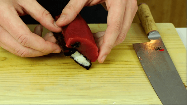 Sushi hình ông già Noel 6