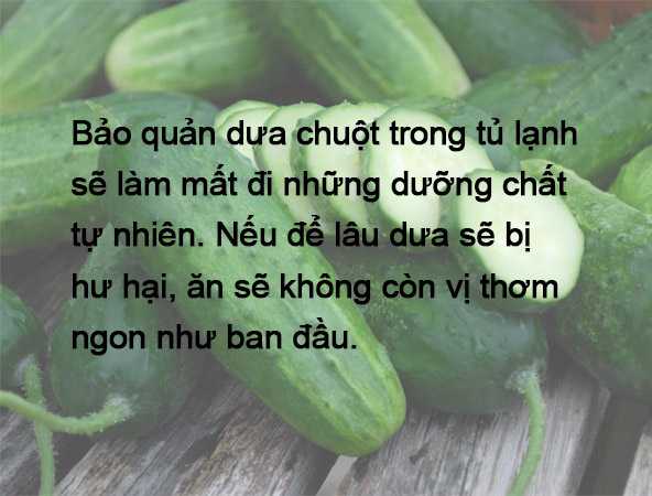 Tuyệt đối không nên cất 18 loại thực phẩm này trong tủ lạnh 34