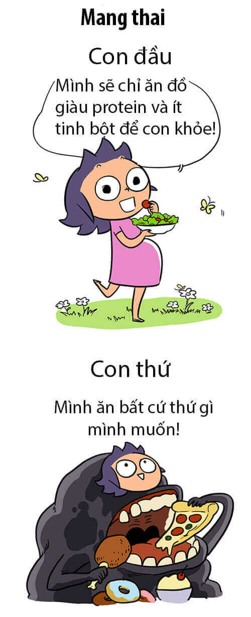 Sinh con đầu lòng và con thứ khác nhau một trời một vực 14