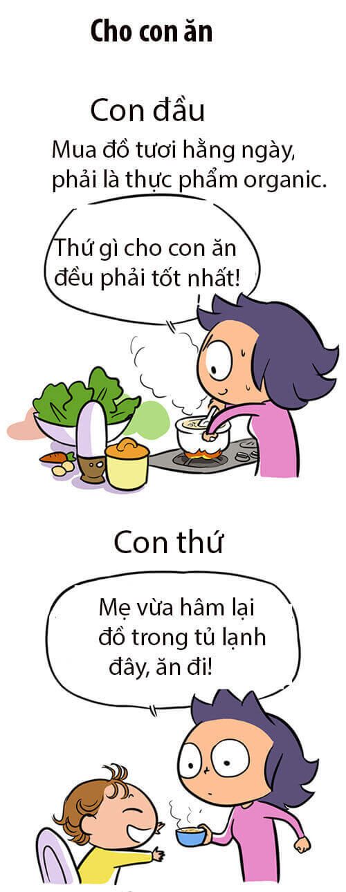 Sinh con đầu lòng và con thứ khác nhau một trời một vực 24