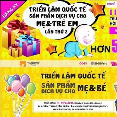 Triển lãm Quốc tế Sản phẩm - Dịch vụ cho Mẹ & Trẻ em 2015 lần thứ 2 12