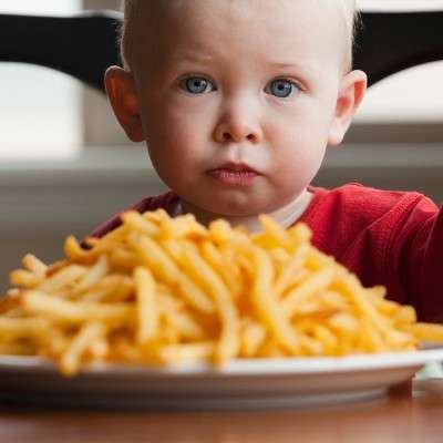 5 tác hại của thức ăn nhanh đến sức khỏe con 1
