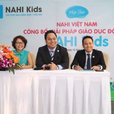 NAHI Việt Nam công bố giải pháp giáo dục đột phá NAHI KIDS 4