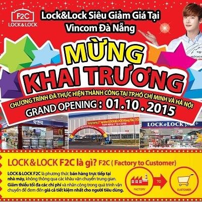 Lock&Lock khai trương cửa hàng giảm giá tại Vincom Đà Nẵng 6