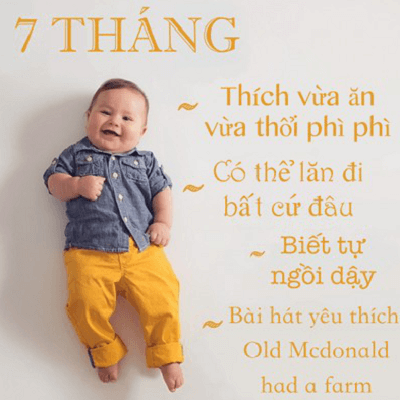 12 bức ảnh cực yêu ghi lại cột mốc trong năm đầu đời của bé 12