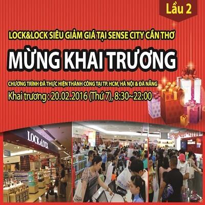 Lock&Lock giảm giá đến 50% trong 2 ngày đầu khai trương cửa hàng tại Cần Thơ 3