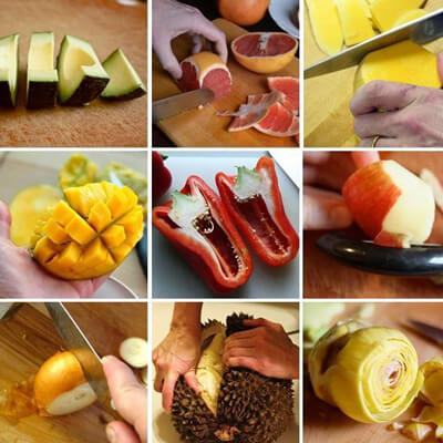 Clip hướng dẫn cách cắt gọt thái 37 loại trái cây, rau củ siêu nhanh siêu dễ 1