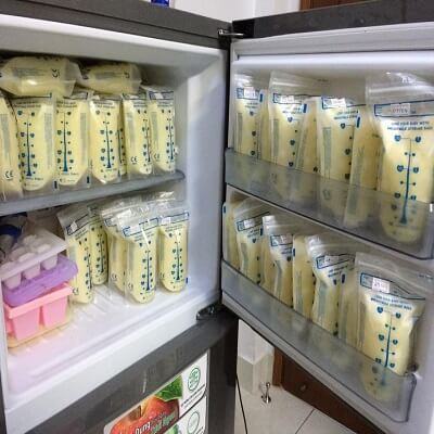 Cách trữ sữa mẹ trong tủ lạnh an toàn, khoa học 3