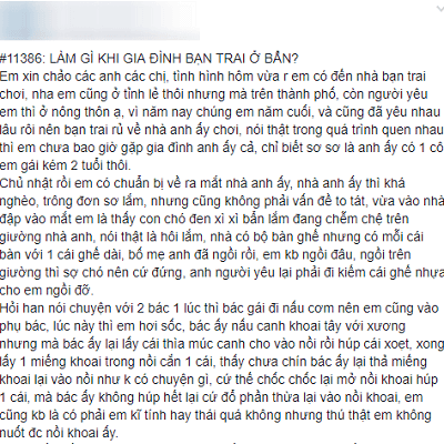 Lần đầu về nhà người yêu chơi, cô gái dở khóc dở cười vì... 12