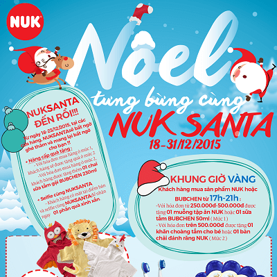 NOEL tưng bừng cùng NUK Santa 7