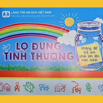 Chung tay cùng Làng trẻ SOS và chiến dịch “Lọ đựng tình thương” 2