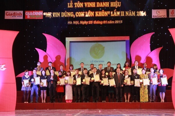 NANAKIDS vinh dự nhận giải thưởng "Sản phẩm - Dịch vụ vàng 2014" 9