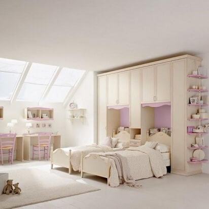 20 cách trang trí phòng ngủ đáng yêu dành cho nhà có hai cô công chúa 10