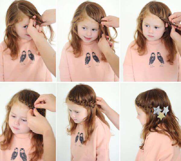 Xinh xắn với 7 kiểu tóc mẹ làm cho con gái 14